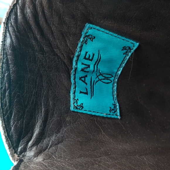 Lane Kimmie Western Cowgirl Boots Size 9.5 - Picture 14 of 15